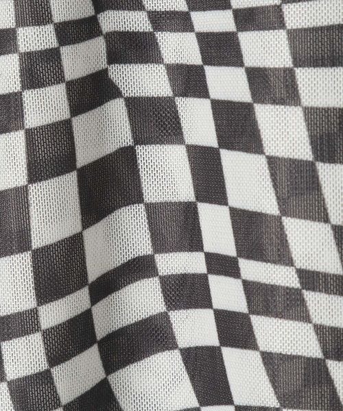 JEANASIS（ジーナシス）の「ウェーブキカメッシュプルオーバーLS/285272（Tシャツ/カットソー・レディース・グレー系その他/ベージュ系その他/ブルー系その他・FREE）」の11枚目の写真