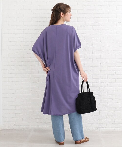 SHOO・LA・RUE（シューラルー）の「◆ワイドストレートデニムパンツ（デニムパンツ・レディース・ブルー/ダークネイビー・02/03/04）」の16枚目の写真