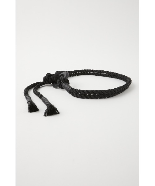 MOUSSY（マウジー）の「ROPE WAIST ベルト（ベルト・レディース・ブラック/ベージュ・FREE）」の13枚目の写真