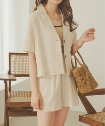 Ambre Neige | リネンセットアップ／【WEB/EC限定商品】(セットアップ)