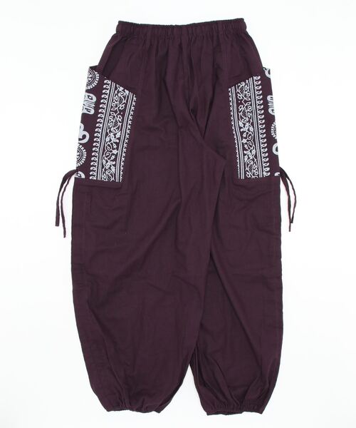 チャイハネ(チャイハネ)の「【チャイハネ】エスカMEN'Sパンツ(その他パンツ・メンズ・ブラック/パープル/カーキ・FREE)」の5枚目の写真