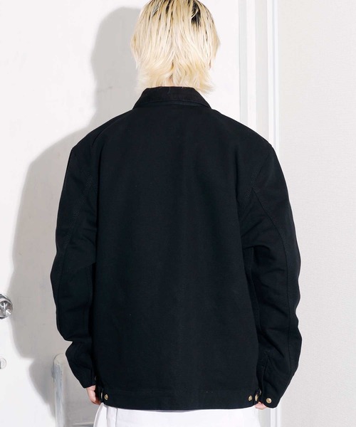 Carhartt WIP(カーハートダブリューアイピー)の「Carhartt WIP/カーハートダブリューアイピー DETROIT JACKET デトロイトジャケット(ブルゾン・メンズ・ネイビー/ブラック・M/L/S/XL/XS)」の5枚目の写真