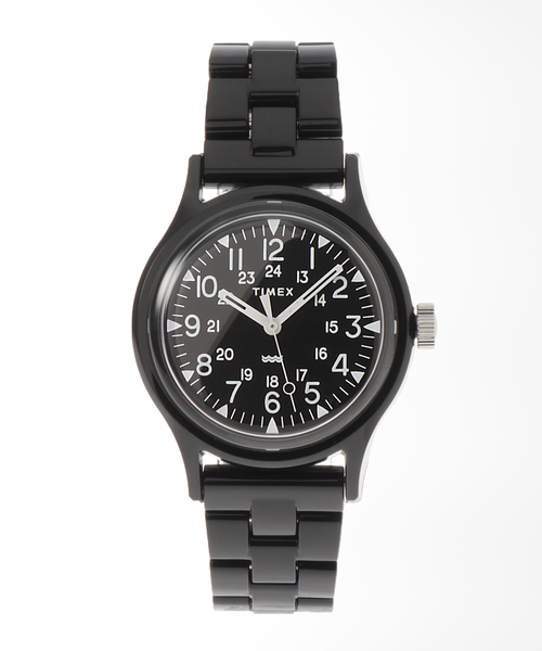 TIMEX(タイメックス)の「TIMEX TW2V19800【 ウォッチ 】(アナログ腕時計・レディース・ブラック・FREE)」の1枚目の写真