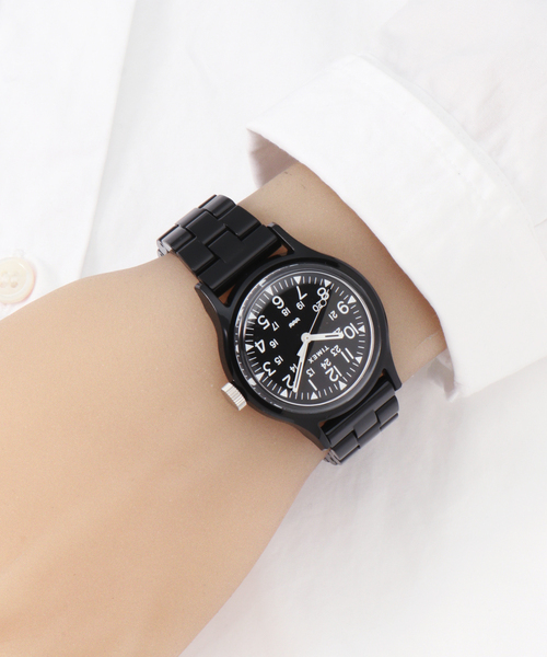 TIMEX(タイメックス)の「TIMEX TW2V19800【 ウォッチ 】(アナログ腕時計・レディース・ブラック・FREE)」の4枚目の写真