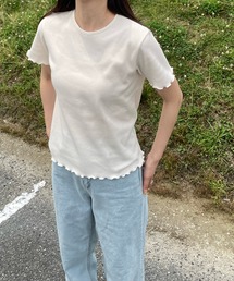 LE MORE | メローワッフルTEE(Tシャツ/カットソー)