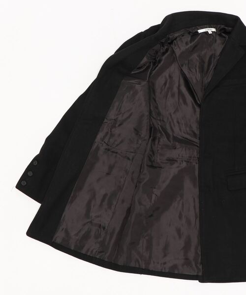 hardcover(ハードカバー)の「★hardcover★メルトンチェスター(チェスターコート・レディース・ブラック・SMALL)」の3枚目の写真