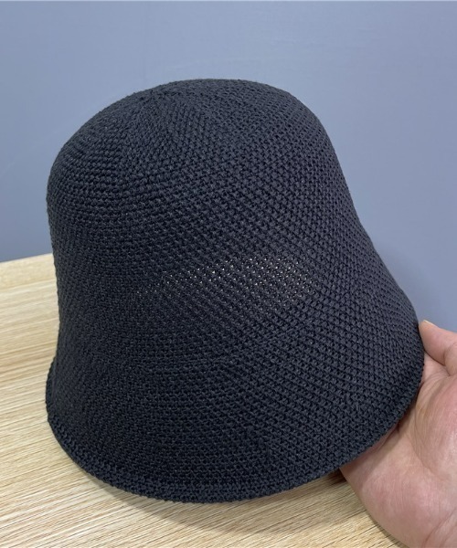 at12:03（アットイチニーゼロサン）の「メッシュバケットハット（ハット・レディース・ホワイト/ブラウン/ブラック・FREE）」の11枚目の写真