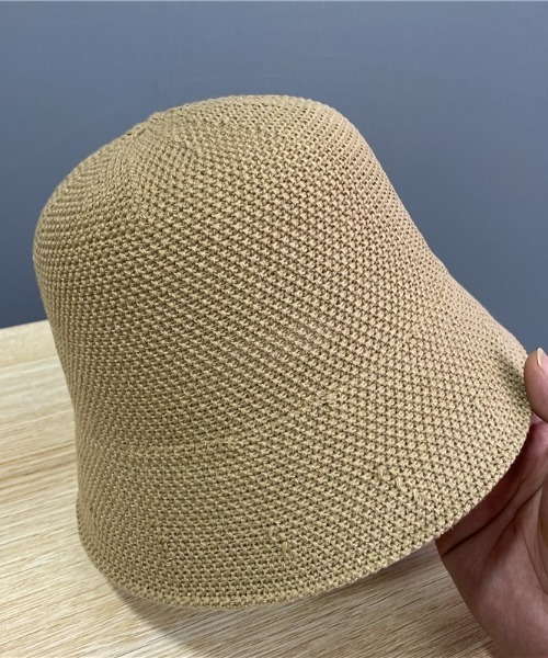 at12:03（アットイチニーゼロサン）の「メッシュバケットハット（ハット・レディース・ホワイト/ブラウン/ブラック・FREE）」の12枚目の写真
