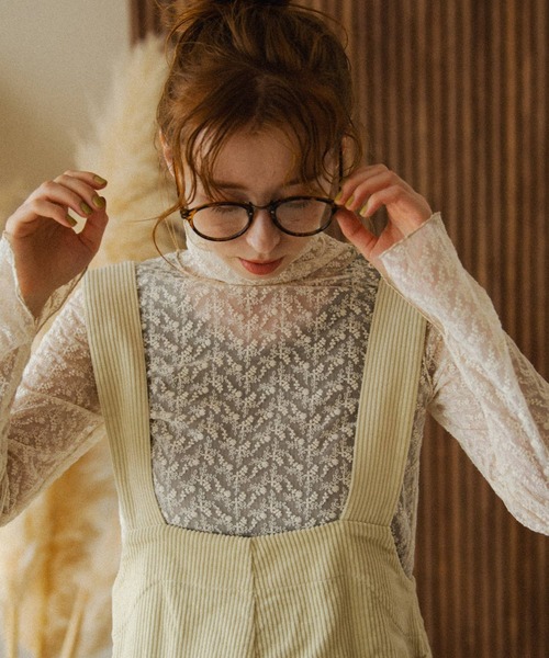 Crisp(クリスプ)の「フラワーチュールメロウTシャツ(Tシャツ/カットソー・レディース・アイボリー・FREE)」の5枚目の写真