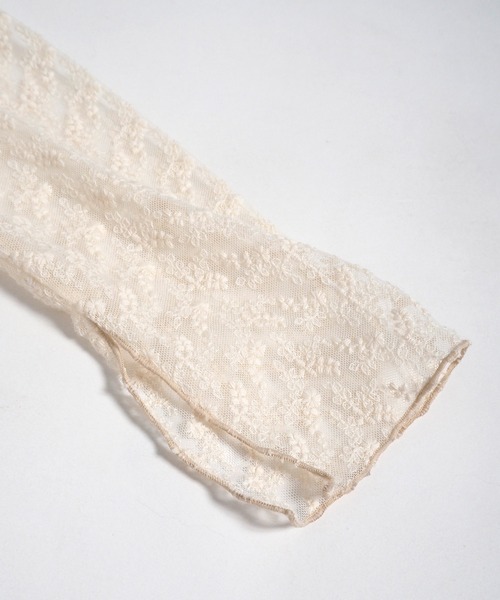 Crisp(クリスプ)の「フラワーチュールメロウTシャツ(Tシャツ/カットソー・レディース・アイボリー・FREE)」の18枚目の写真