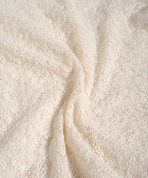 Crisp(クリスプ)の「フラワーチュールメロウTシャツ(Tシャツ/カットソー・レディース・アイボリー・FREE)」の19枚目の写真