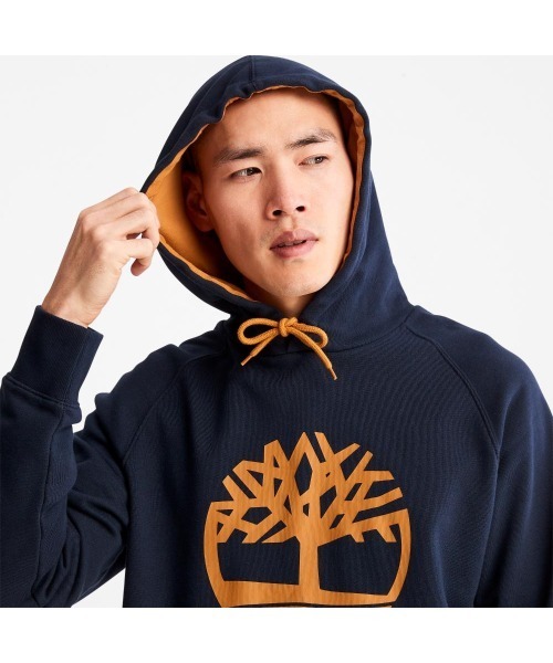 ティンバーランド ツリー ロゴ フーディー Timberland（ティンバーランド）の「メンズ ツリー ロゴ