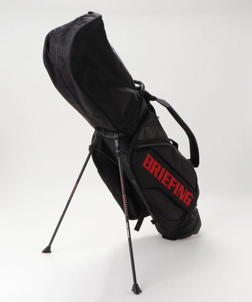BRIEFING（ブリーフィング）の「【ブリーフィングゴルフ】CR-10/シーアール10/キャディバッグ（ゴルフグッズ・メンズ・ブラック/シルバー・FREE）」の3枚目の写真