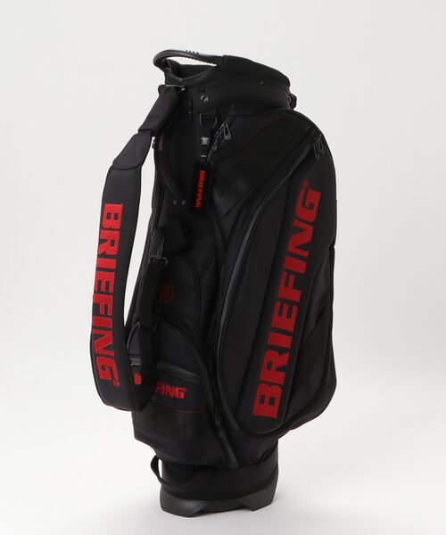 BRIEFING（ブリーフィング）の「【ブリーフィングゴルフ】CR-10/シーアール10/キャディバッグ（ゴルフグッズ・メンズ・ブラック/シルバー・FREE）」の4枚目の写真