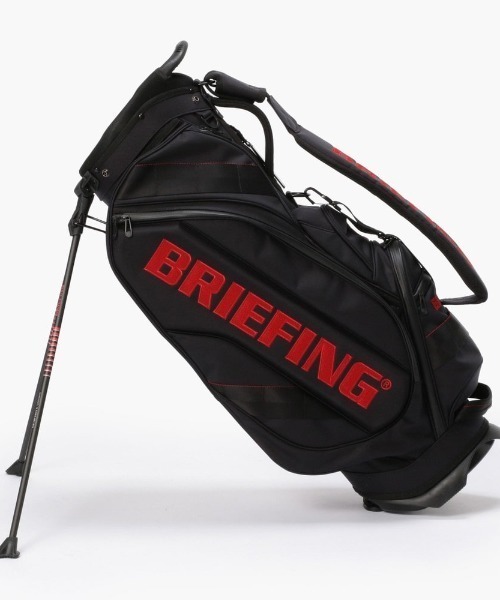 BRIEFING（ブリーフィング）の「【ブリーフィングゴルフ】CR-10/シーアール10/キャディバッグ（ゴルフグッズ・メンズ・ブラック/シルバー・FREE）」の7枚目の写真