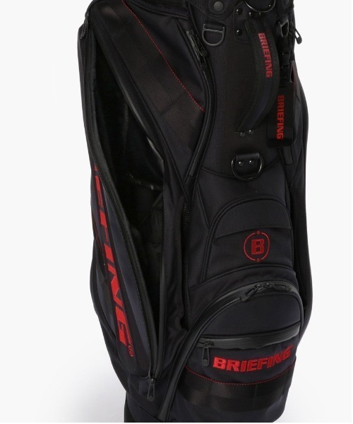 BRIEFING（ブリーフィング）の「【ブリーフィングゴルフ】CR-10/シーアール10/キャディバッグ（ゴルフグッズ・メンズ・ブラック/シルバー・FREE）」の16枚目の写真