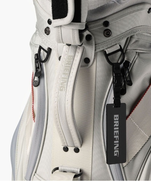 BRIEFING（ブリーフィング）の「【ブリーフィングゴルフ】CR-10/シーアール10/キャディバッグ（ゴルフグッズ・メンズ・ブラック/シルバー・FREE）」の22枚目の写真