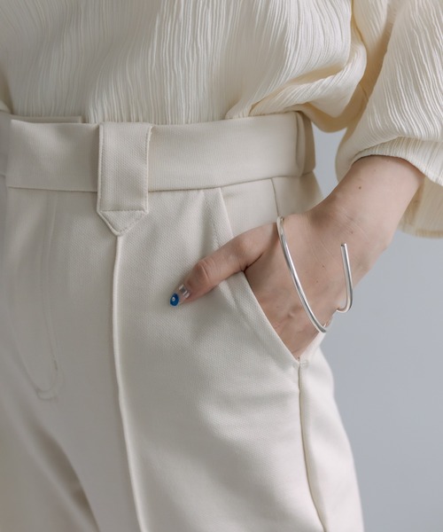 mystic(ミスティック)の「【サイズ展開あり】カットワイドパンツ(その他パンツ・レディース・ブラック/ベージュ/オフホワイト・1/2)」の21枚目の写真