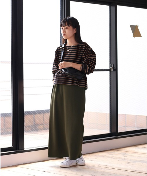 cepo（セポ）の「【セットアイテム】ベスト+スカート　セットアップ（ワンピース・レディース・ブラック/カーキ・M）」の11枚目の写真