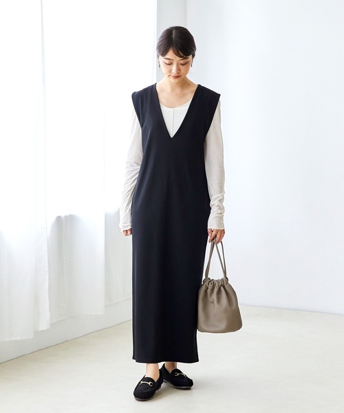 mooimooi（モーイモーイ）の「撥水 ビットモカシン（モカシン/デッキシューズ・レディース・チャコールグレー/ブラック/キャメル/グレイッシュベージュ/ダークブラウン/ブラック系その他・LL/3L/S/M/L/XS/4L）」の11枚目の写真