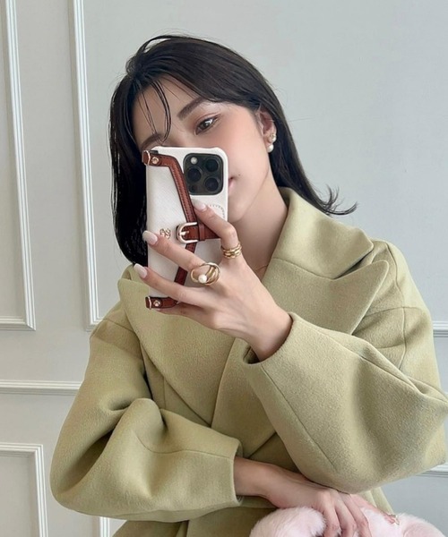 EIMY ISTOIRE（エイミーイストワール）の「カラーエッジiphoneケース12/12PRO（スマホケース/カバー・レディース・アイボリー・FREE）」の9枚目の写真