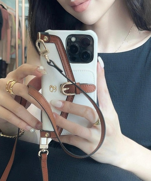 EIMY ISTOIRE（エイミーイストワール）の「カラーエッジiphoneケース12/12PRO（スマホケース/カバー・レディース・アイボリー・FREE）」の10枚目の写真
