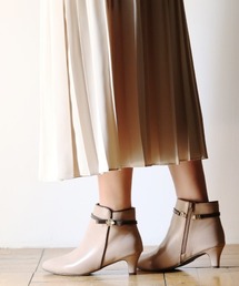 JELLY BEANS | 2WAYビジューリボンベルトショートブーツ(217-60208)JELLY BEANS(ジェリービーンズ)(ブーツ)