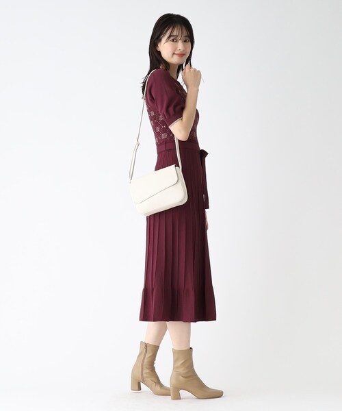 index(インデックス)の「◆アシンメトリーフラップミニショルダーバッグ(ショルダーバッグ・レディース・ブラック/オフホワイト/イエロー・00)」の13枚目の写真