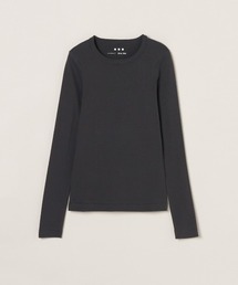 three dots（スリードッツ）の「オーガニックコットン長袖アレックス（Tシャツ/カットソー）」