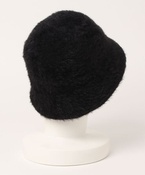 HONEYSUCKLE ROSE（ハニーサックルローズ）の「【HONEYSUCKLE ROSE】シャギーベルハット（ハット・レディース・ブラック/グレー・ONE SIZE）」の3枚目の写真