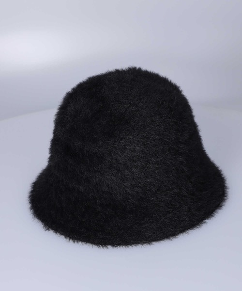 HONEYSUCKLE ROSE（ハニーサックルローズ）の「【HONEYSUCKLE ROSE】シャギーベルハット（ハット・レディース・ブラック/グレー・ONE SIZE）」の11枚目の写真