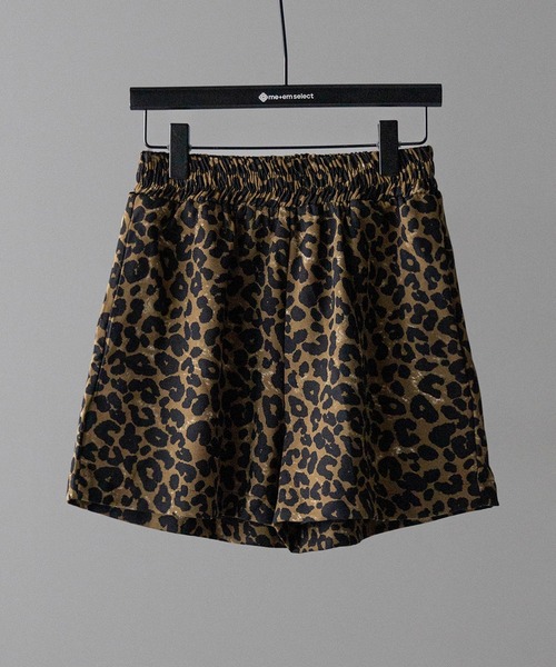 レオパードハイウエストショートパンツ ／ reopard highwaist