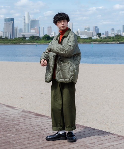 ONCILY（オンシェリー）の「SIDE SLIT QUILTING JACKET / サイド