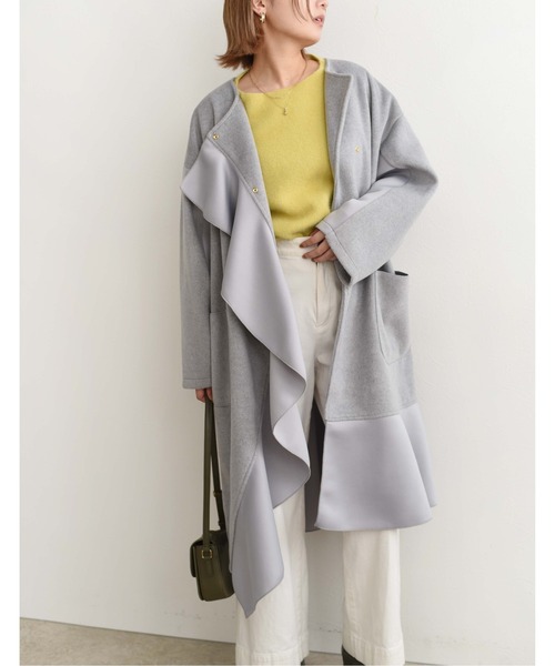 Eimee Law（エイミーロウ）の「ボンディングフリル ビーバーコート