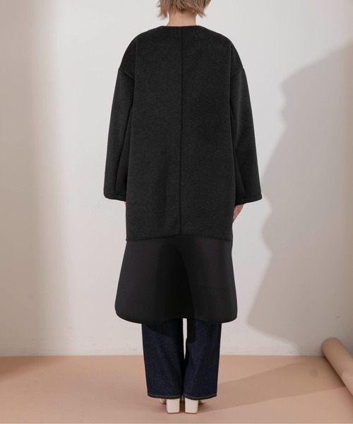 Eimee Law（エイミーロウ）の「ボンディングフリル ビーバーコート