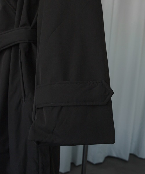 Ezick（エジック）の「Multi-use パディングロングコート（その他アウター・レディース・アイボリー/チャコールグレー・FREE）」の17枚目の写真