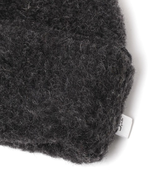 studio CLIP（スタディオクリップ）の「SHEEP BY THE SEA ワッチ（ニットキャップ/ビーニー・レディース・ブラック/ブラウン/ナチュラル・FREE）」の6枚目の写真