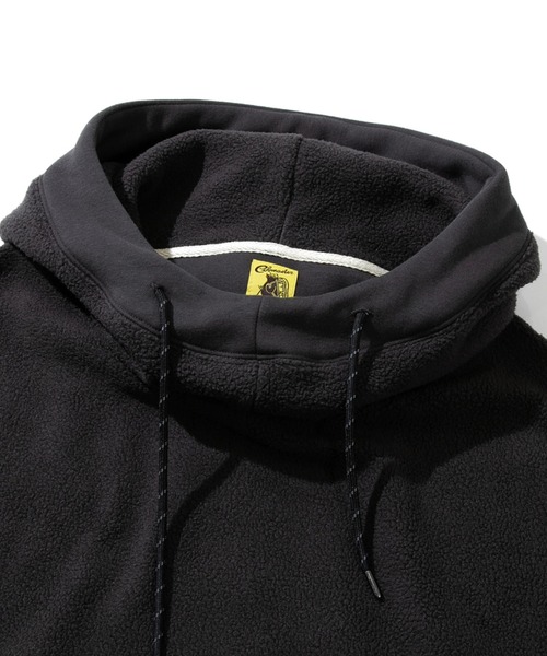 go slow caravan(ゴースローキャラバン)の「COBMASTER/コブマスター ソフトタッチ起毛 チューブフーディ(パーカー・メンズ・グリーン系その他/チャコールグレー/ライトベージュ・MEDIUM/LARGE/X-LARGE)」の5枚目の写真