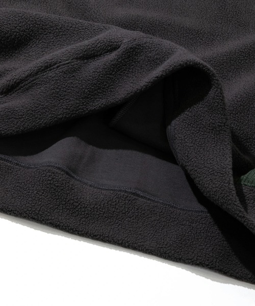 go slow caravan(ゴースローキャラバン)の「COBMASTER/コブマスター ソフトタッチ起毛 チューブフーディ(パーカー・メンズ・グリーン系その他/チャコールグレー/ライトベージュ・MEDIUM/LARGE/X-LARGE)」の8枚目の写真