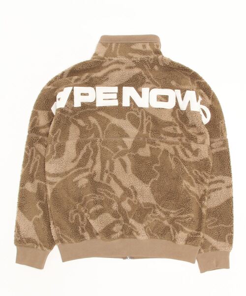 AAPE BY A BATHING APE（エーエイプバイアベイシングエイプ）の「AAPE NOW BOA FLEECE CAMOFLAGE（その他トップス・メンズ・ベージュ系その他3/グリーン系その他2・MEDIUM/LARGE/XX-LARGE/SMALL/X-LARGE）」の3枚目の写真