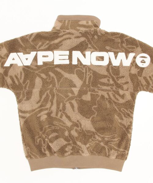 AAPE BY A BATHING APE（エーエイプバイアベイシングエイプ）の「AAPE NOW BOA FLEECE CAMOFLAGE（その他トップス・メンズ・ベージュ系その他3/グリーン系その他2・MEDIUM/LARGE/XX-LARGE/SMALL/X-LARGE）」の4枚目の写真