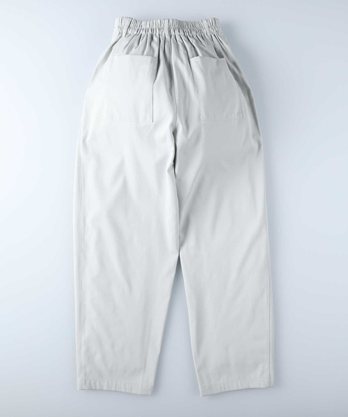 HONEYSUCKLE ROSE（ハニーサックルローズ）の「【HONEYSUCKLE ROSE】カラータックテーパードパンツ（スラックス・レディース・ブラック/ブルー/グレー/グリーン/オレンジ・L/M）」の7枚目の写真