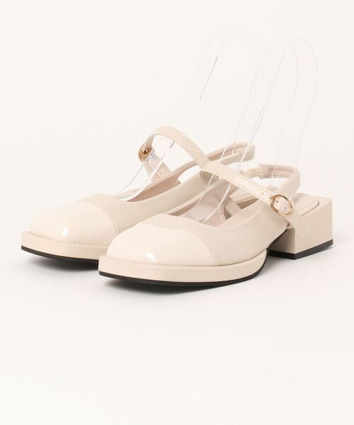 Burner(バーナー)の「【OKUOKU 0909】チャンキーヒール スクエアトゥ サンダル oku-shoes-678606310165-39(サンダル・レディース・D/B/C/A・36/39/37/35/38)」の7枚目の写真