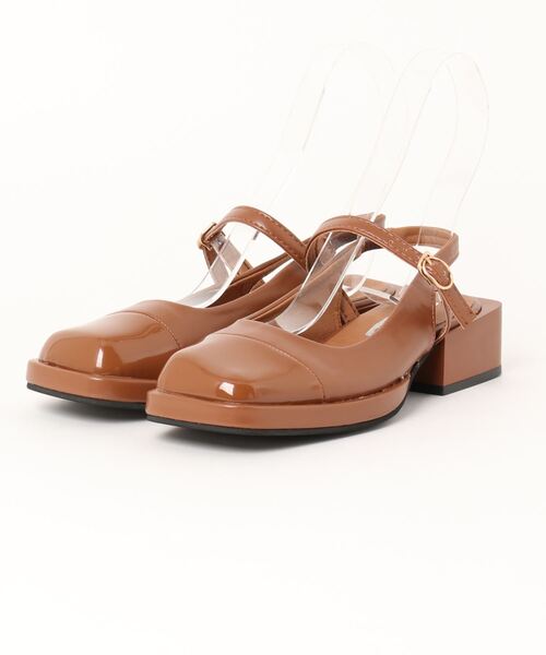 Burner(バーナー)の「【OKUOKU 0909】チャンキーヒール スクエアトゥ サンダル oku-shoes-678606310165-39(サンダル・レディース・D/B/C/A・36/39/37/35/38)」の9枚目の写真