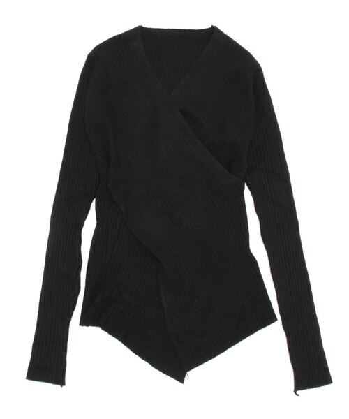 Burner（バーナー）の「【OKUOKU　0909】クロスデザイン Vネックニット　oku-tops-687461792099-169（ニット/セーター・レディース・D/E/F/A/B/C・FREE）」の9枚目の写真