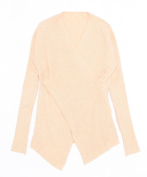 Burner（バーナー）の「【OKUOKU　0909】クロスデザイン Vネックニット　oku-tops-687461792099-169（ニット/セーター・レディース・D/E/F/A/B/C・FREE）」の18枚目の写真