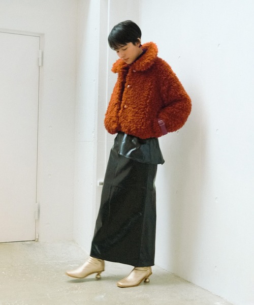 TINA：JOJUN（ティーナジョジュン）の「ショート丈 フェイク