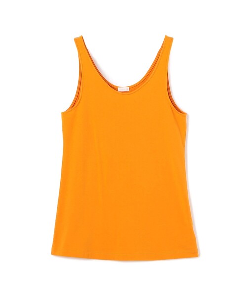 GALERIE VIE（ギャルリー ヴィー）の「スビンコットン タンクトップ（タンクトップ・レディース・シャーベット/ダークブルー/カーキ・FREE）」の3枚目の写真