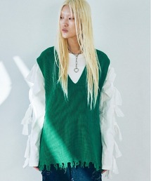 RNA（アールエヌエー）の「K2624 スリットダメージベスト（ベスト）」