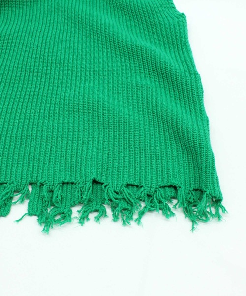 RNA（アールエヌエー）の「K2624 スリットダメージベスト（ベスト・レディース・グリーン/アイボリー/ブラック・MEDIUM）」の17枚目の写真